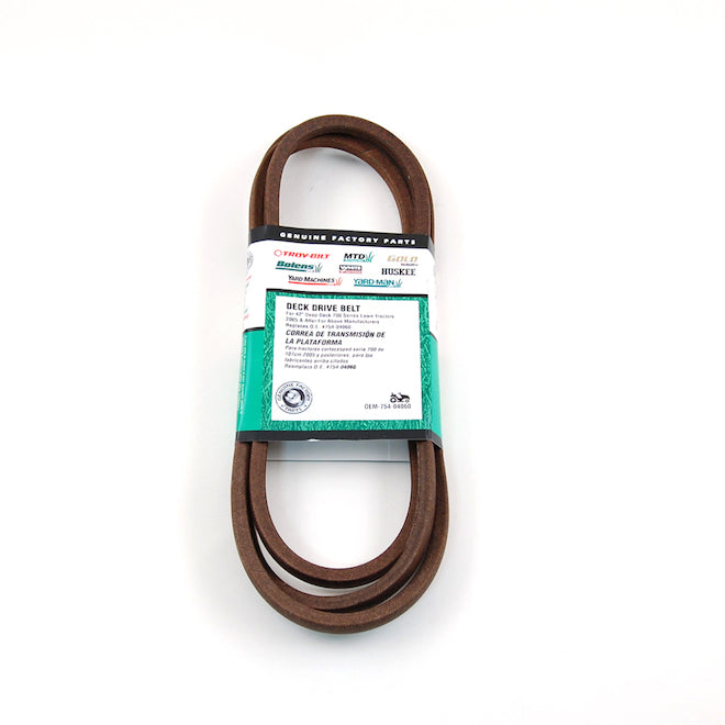 MTD® 42" Black Rubber Lawn Tractor Drive Belt (OEM - 754 - 04060)