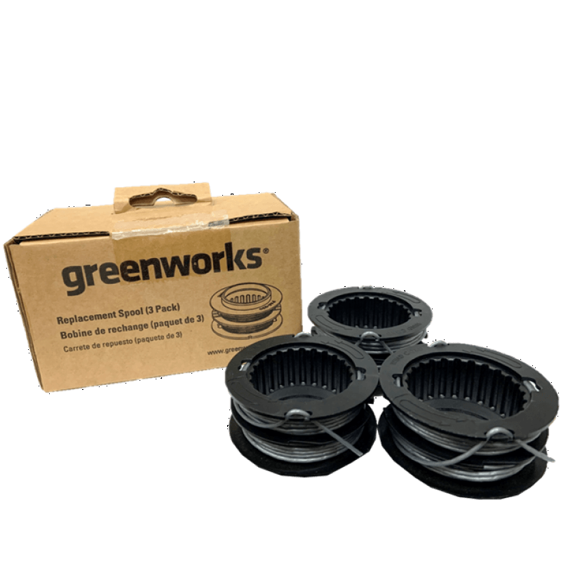 Greenworks® 008 Replacement Dual Line Spool 3PK (2947302AZ)