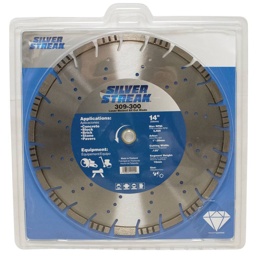 Stens® Silver Streak Laser Welded All Cut Blade (309-300)