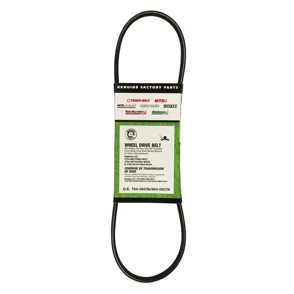 MTD® 21" Replacement Self-Propelled Front Wheel Drive Belt (OEM - 754 - 0637)