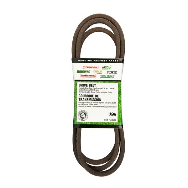 MTD® Replacement Lawn Tractor Transmission Drive Belt (OEM - 754 - 0467)