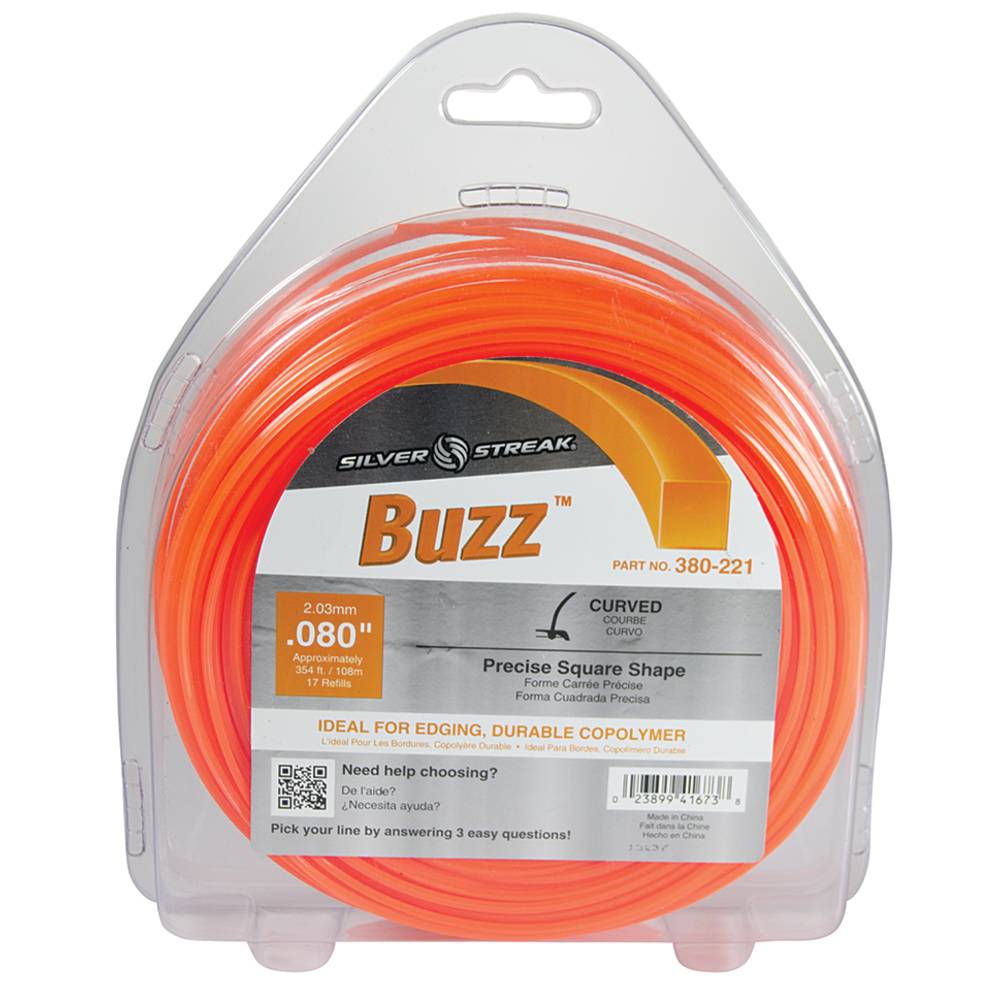 Stens® Silver Streak Buzz Trimmer Line (380-221)
