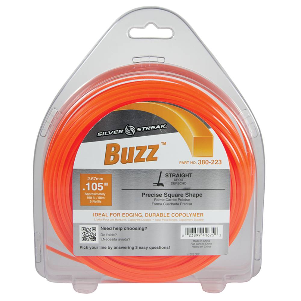 Stens® Silver Streak Buzz Trimmer Line (380-223)
