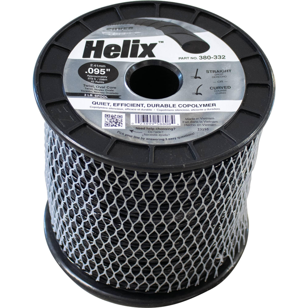 Stens® Silver Streak Helix Trimmer Line (380-332)