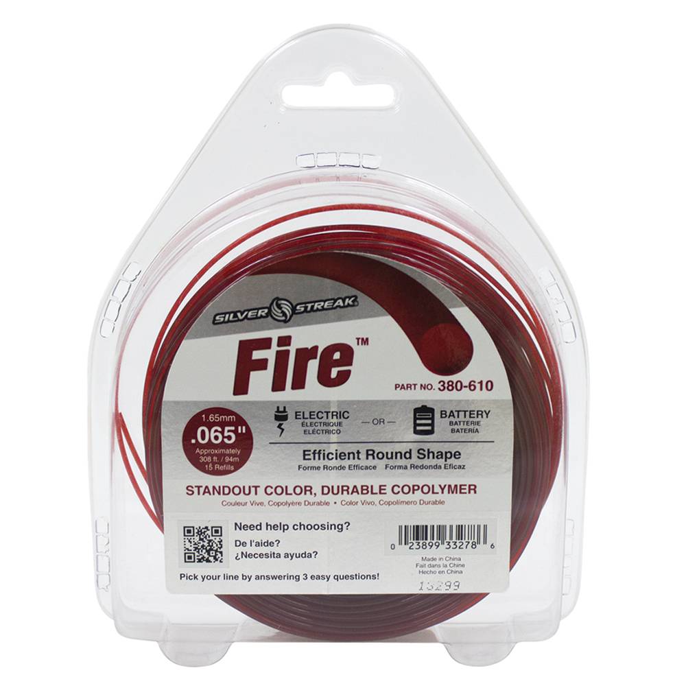 Stens® Silver Streak Fire Trimmer Line (380-610)