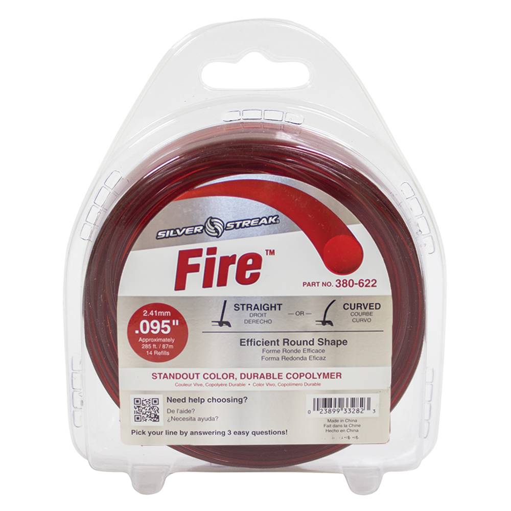Stens® Silver Streak Fire Trimmer Line (380-622)