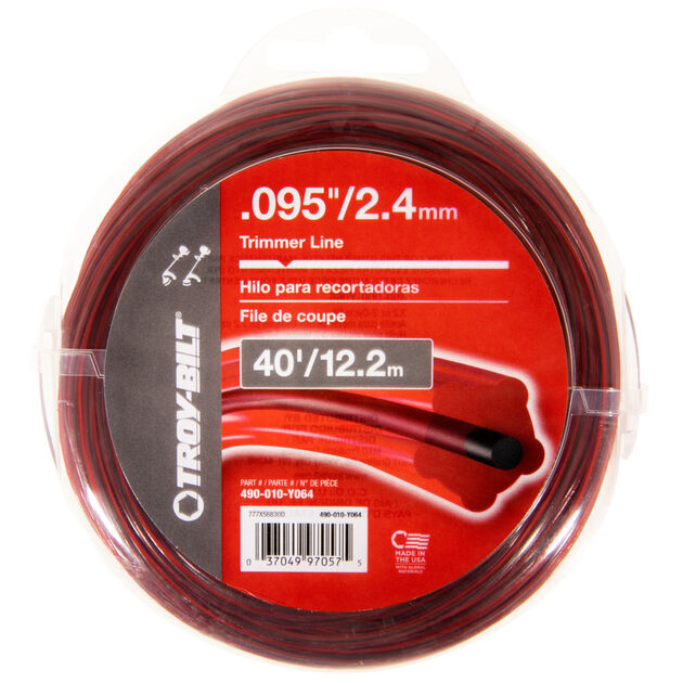 MTD® TRIMMER .095 X 40' Line (490 - 010 - Y064)