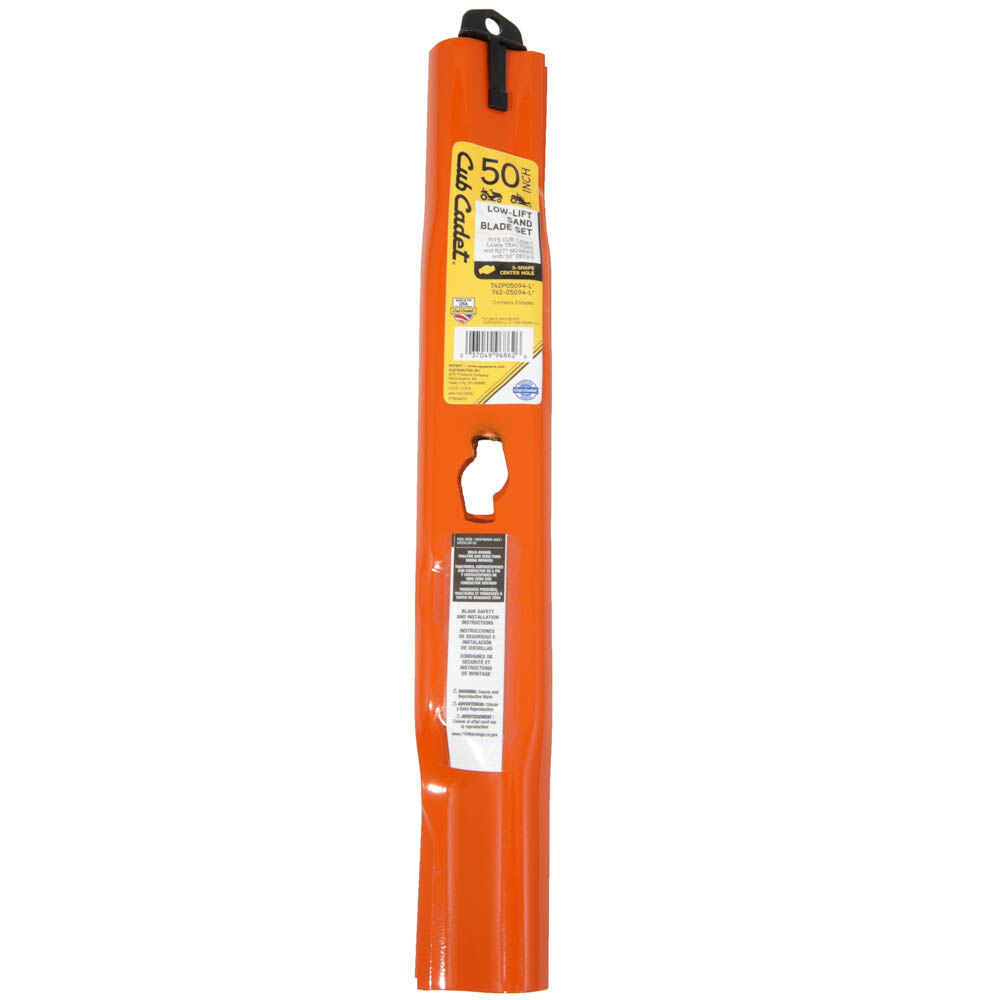 Cub Cadet® Low-Lift Blade for 50-inch Cutting Decks (490-110-C200)