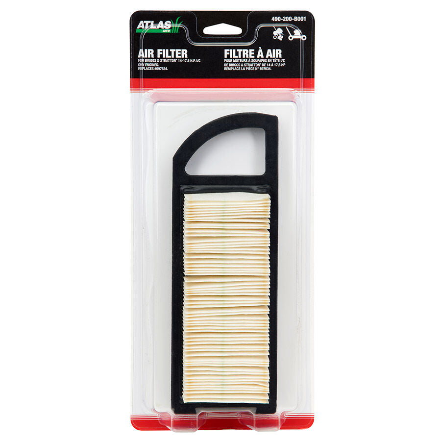 Cub Cadet® Air Filter for Briggs & Stratton® 14-17.5 HP I/C OHV Engines (490-200-B001)