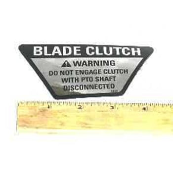 Walker® Blade Clutch Decal (5806)