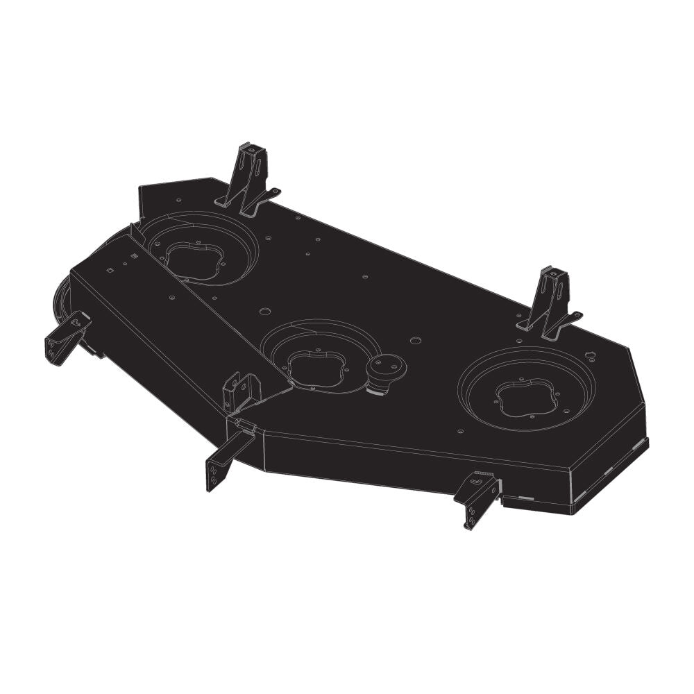 Cub Cadet® 50" Deck Shell (Powder Black) (603P05742A-0637)