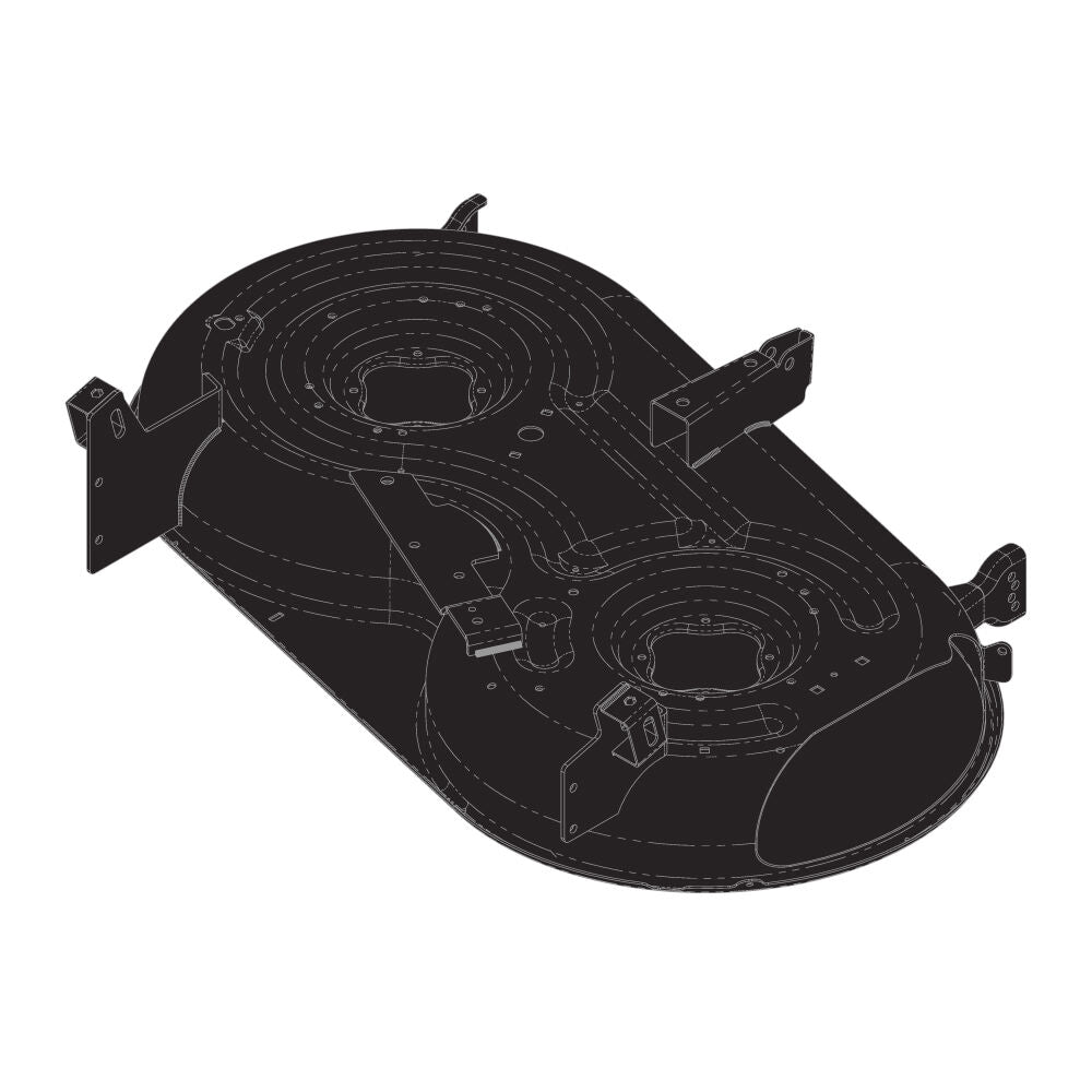 Cub Cadet® 42" Deck Shell (Powder Black) (603P08691-0637)