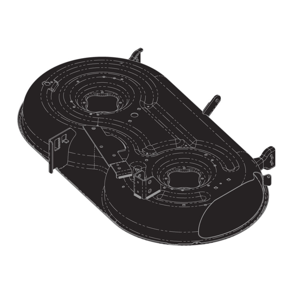 Cub Cadet® 42" Deck Shell (Powder Black) (753-11266-0637)