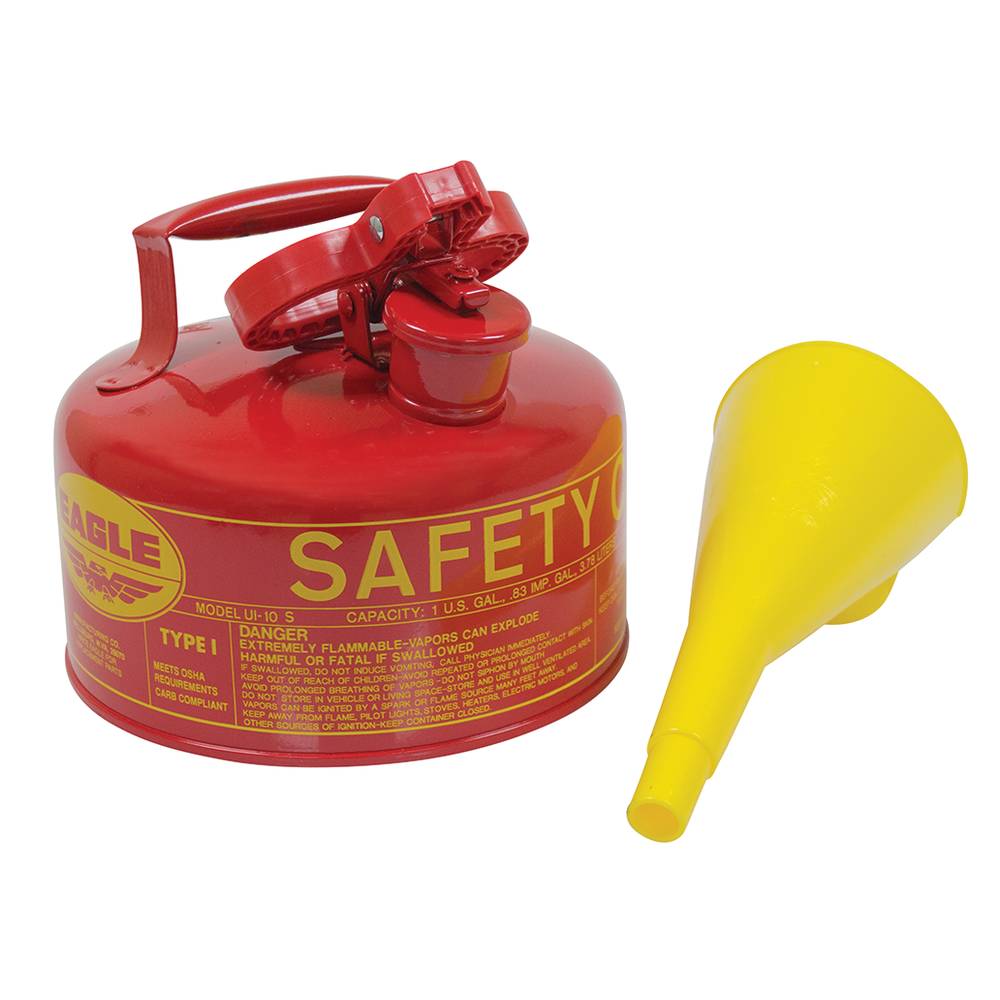 Stens® Eagle Metal Safety Fuel Can (765-180)