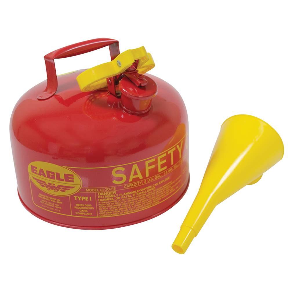 Stens® Eagle Metal Safety Fuel Can (765-184)
