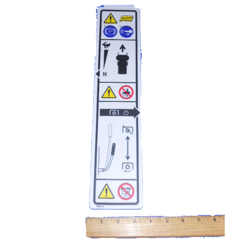 Walker® Fender / Rh Decal (8600-33)