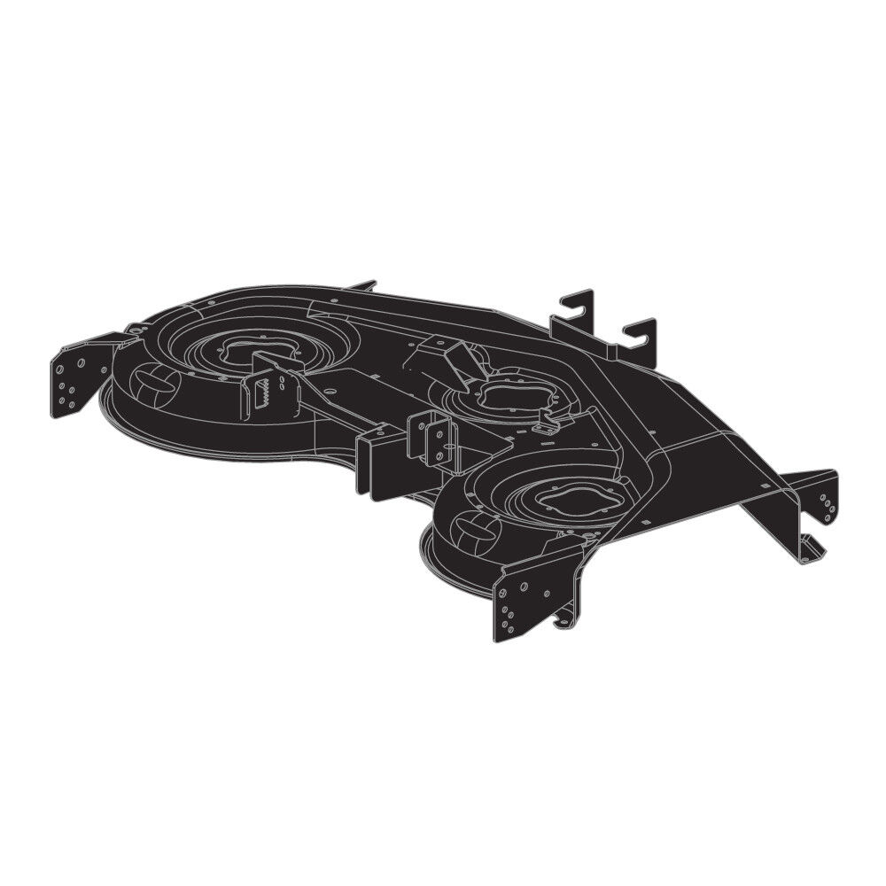 Cub Cadet® 50" Deck Shell (Powder Black) (903-04328C-0637)