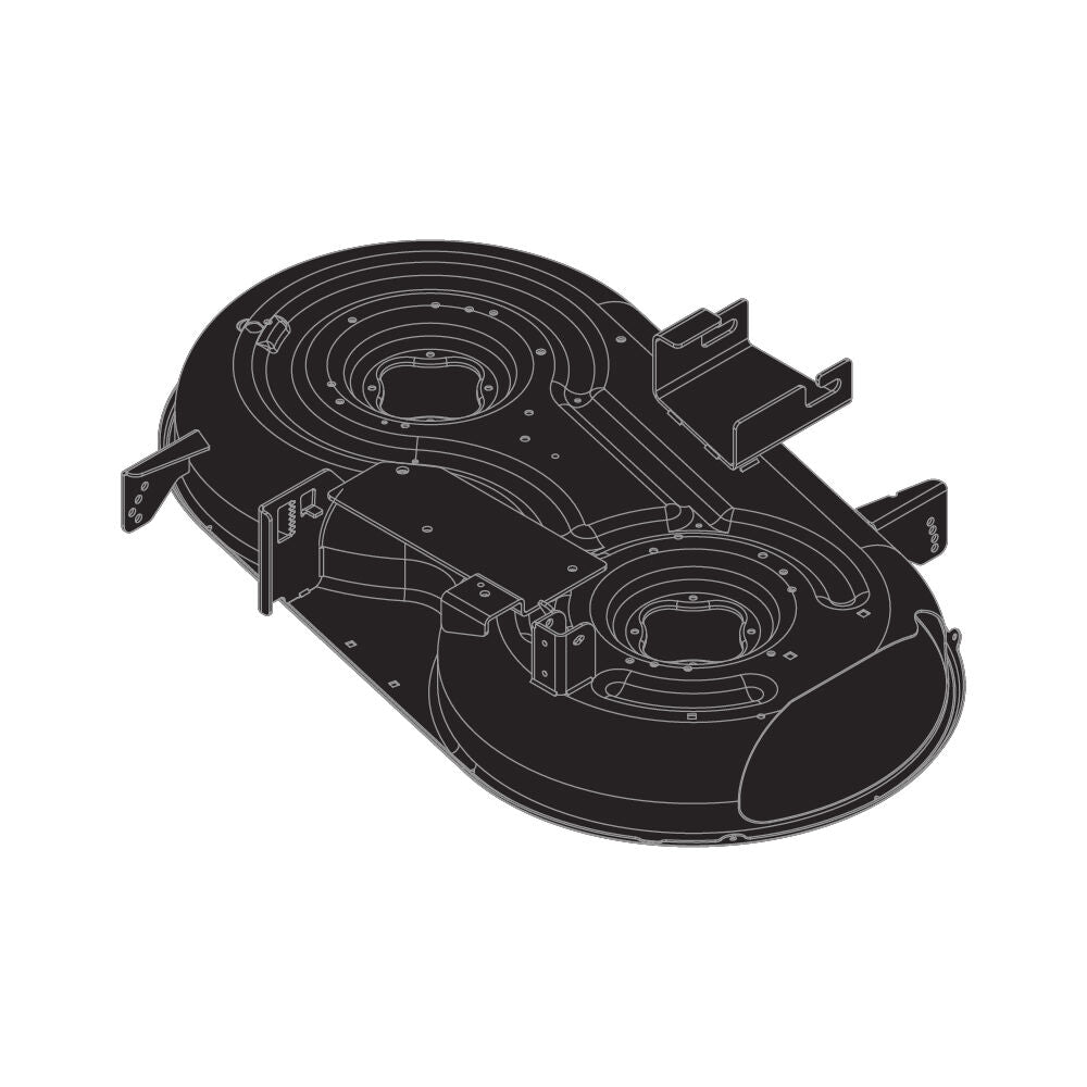 Cub Cadet® 42" Deck Shell (Powder Black) (903-04860A-0637)