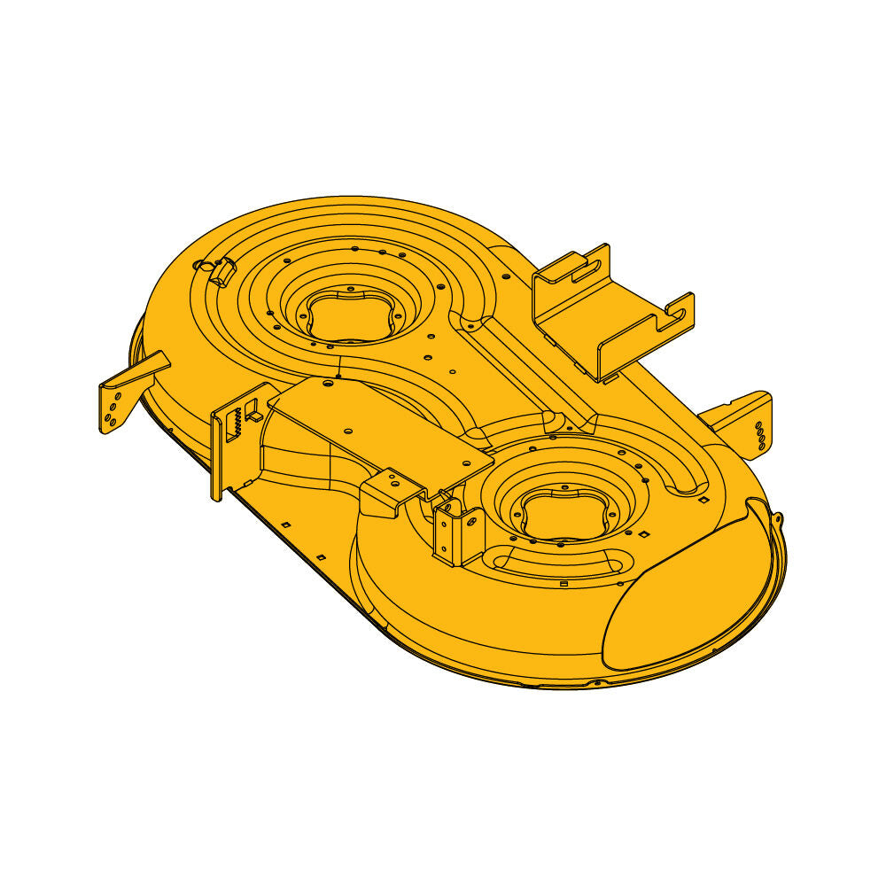 Cub Cadet® 42" Deck Shell (Cub Cadet Yellow) (903-04860A-4021)