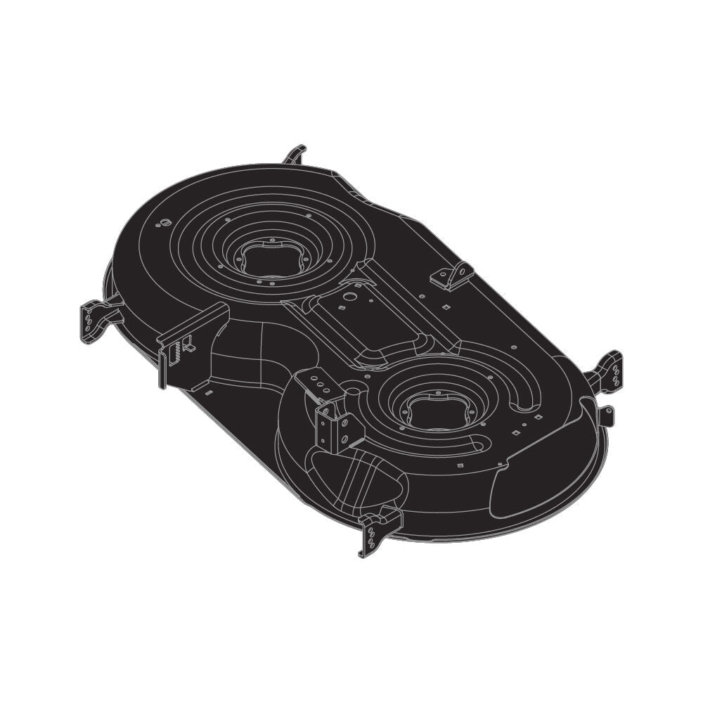 Cub Cadet® 46" Deck Shell (Powder Black) (903-05210B-0637)