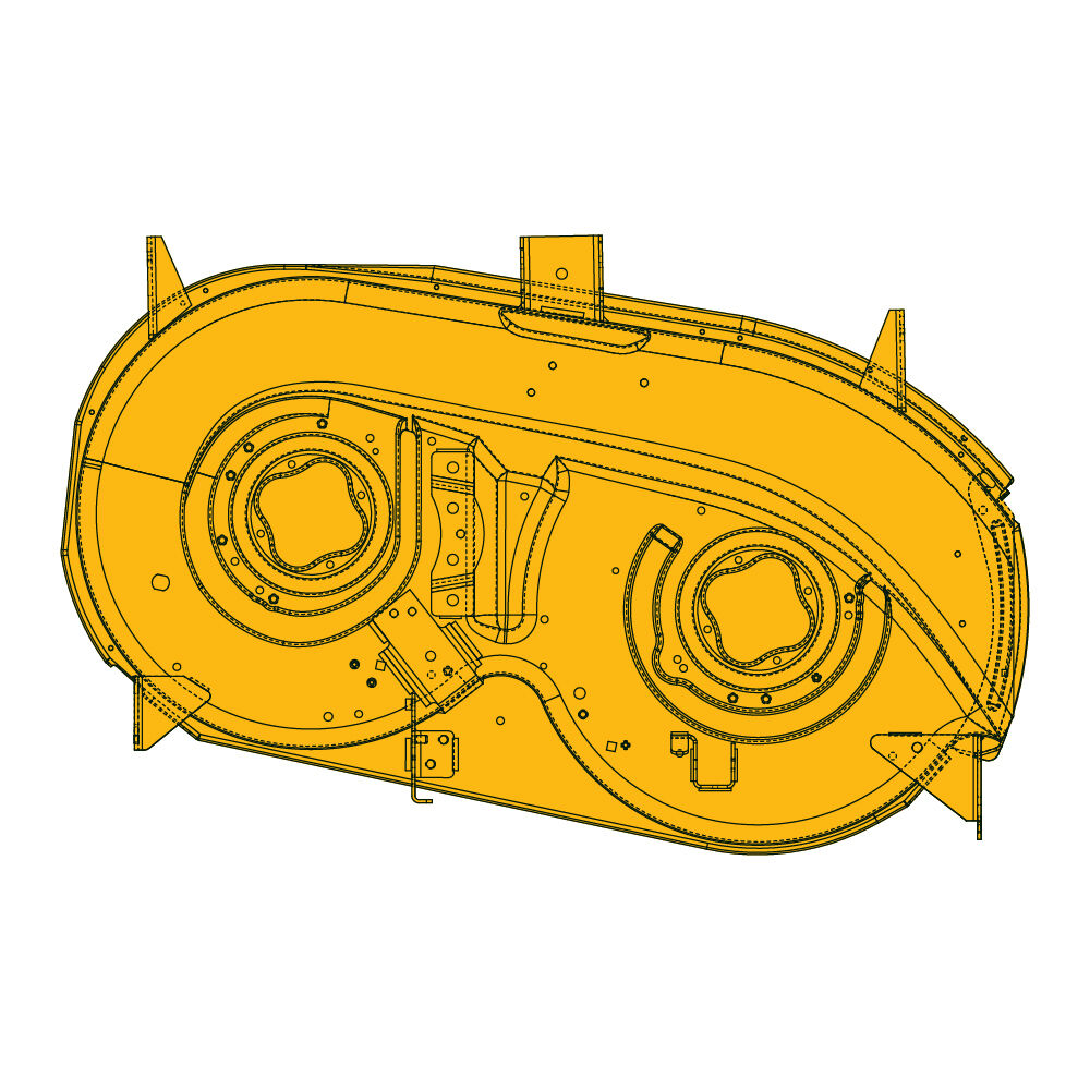 Cub Cadet® 42" Deck Shell (Cub Yellow 2) (983-04262-4021)