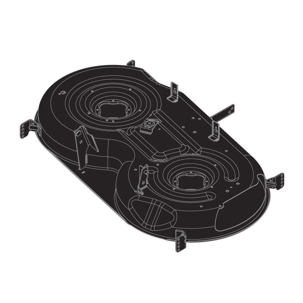 Cub Cadet® 46" Deck Shell (Powder Black) (983-05078B-0637)