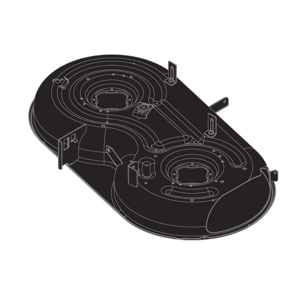 Cub Cadet® 42" Deck Shell (983-05136-0637)