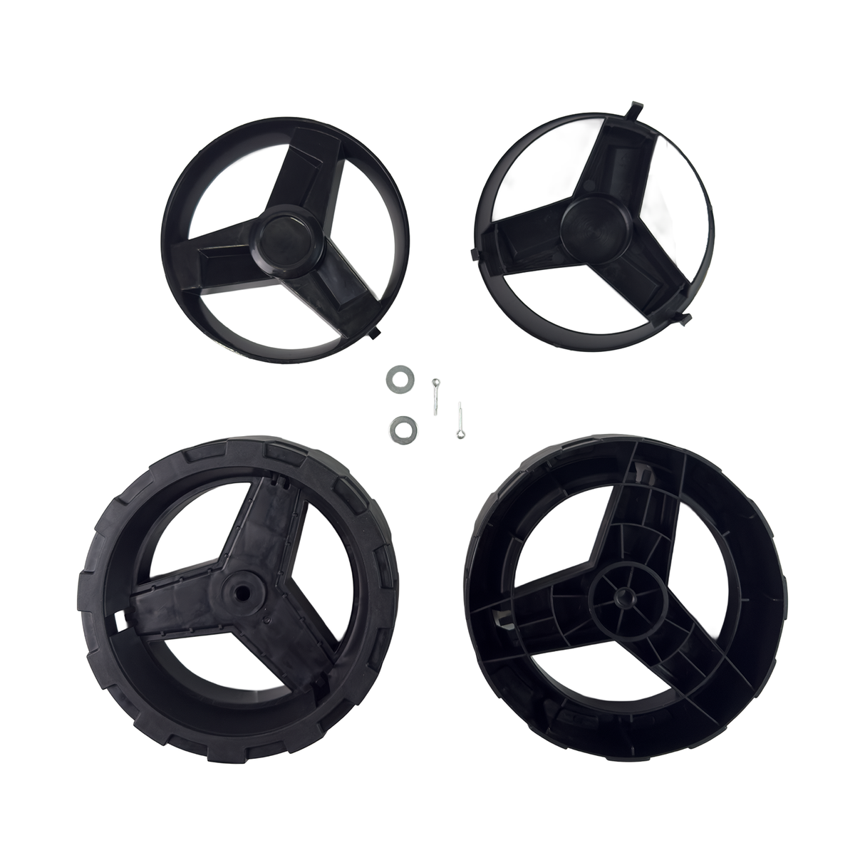Greenworks® Front Wheel Assembly (R0202593-00)