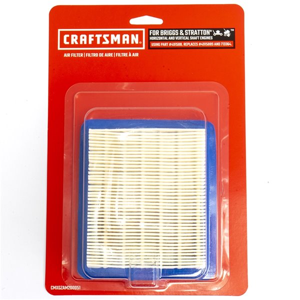 MTD® Panel Air Filter 491588S (CMXGZAM200051)