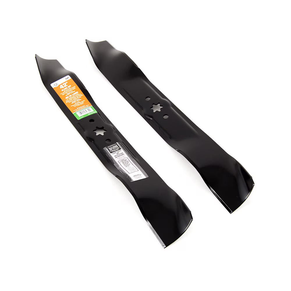 MTD® Blade Set for 42-inch Cutting Decks with 6-Point Star Center (490 - 110 - U115)
