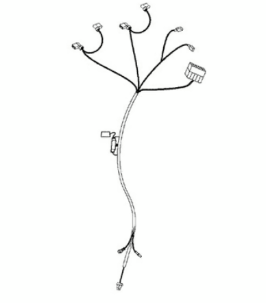 Craftsman® Murray® Deflector Wiring Harness 1750773 (1750773YP)