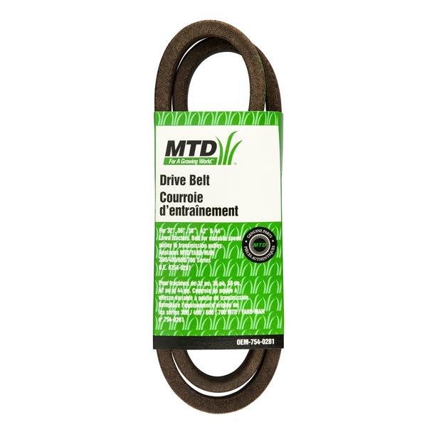 MTD® Lawn Tractor Transmission Drive Belt (OEM - 754 - 0281)