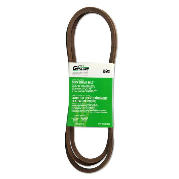 MTD® 46" Replacement Lawn Tractor Deck Drive Belt (OES - 754 - 04219)