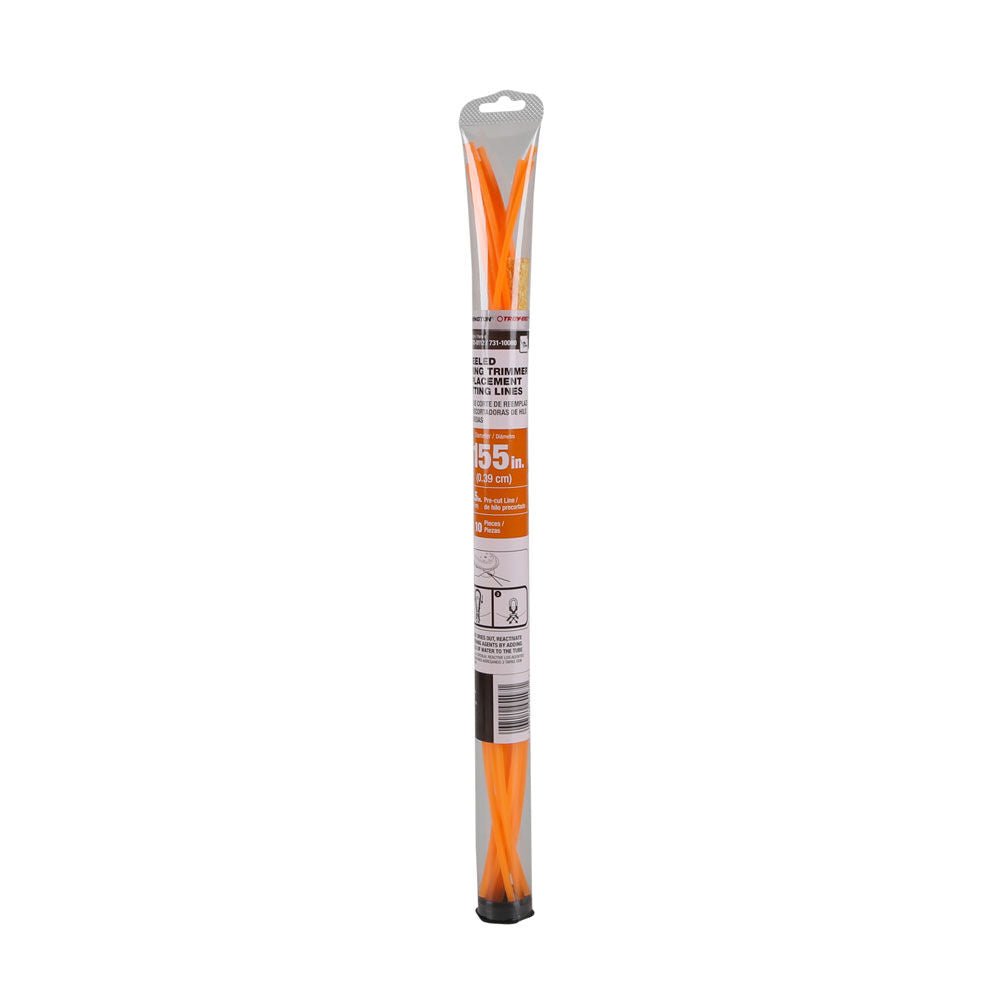 Cub Cadet® .155" Pre-Cut Trimmer Line (10 pieces) (490-040-M035)