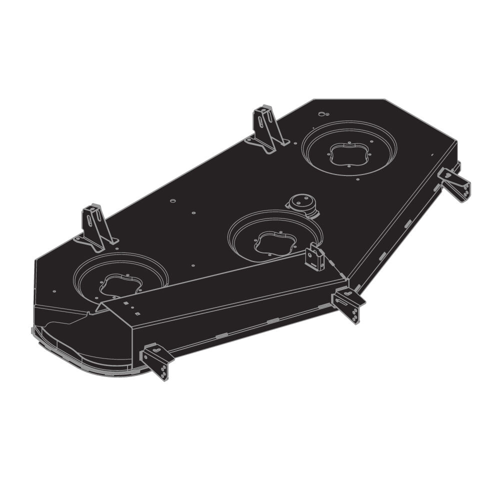 Cub Cadet® 60" Fab Deck Shell (603P05979-0637)