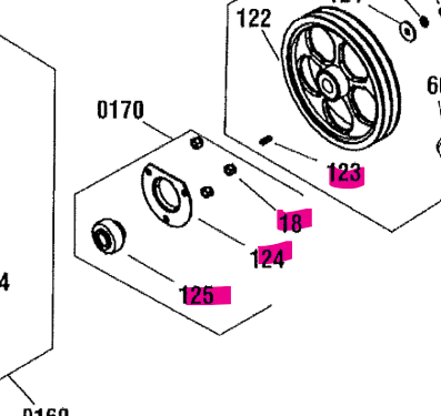 Murray® Bearing Hardware Kit (707548)