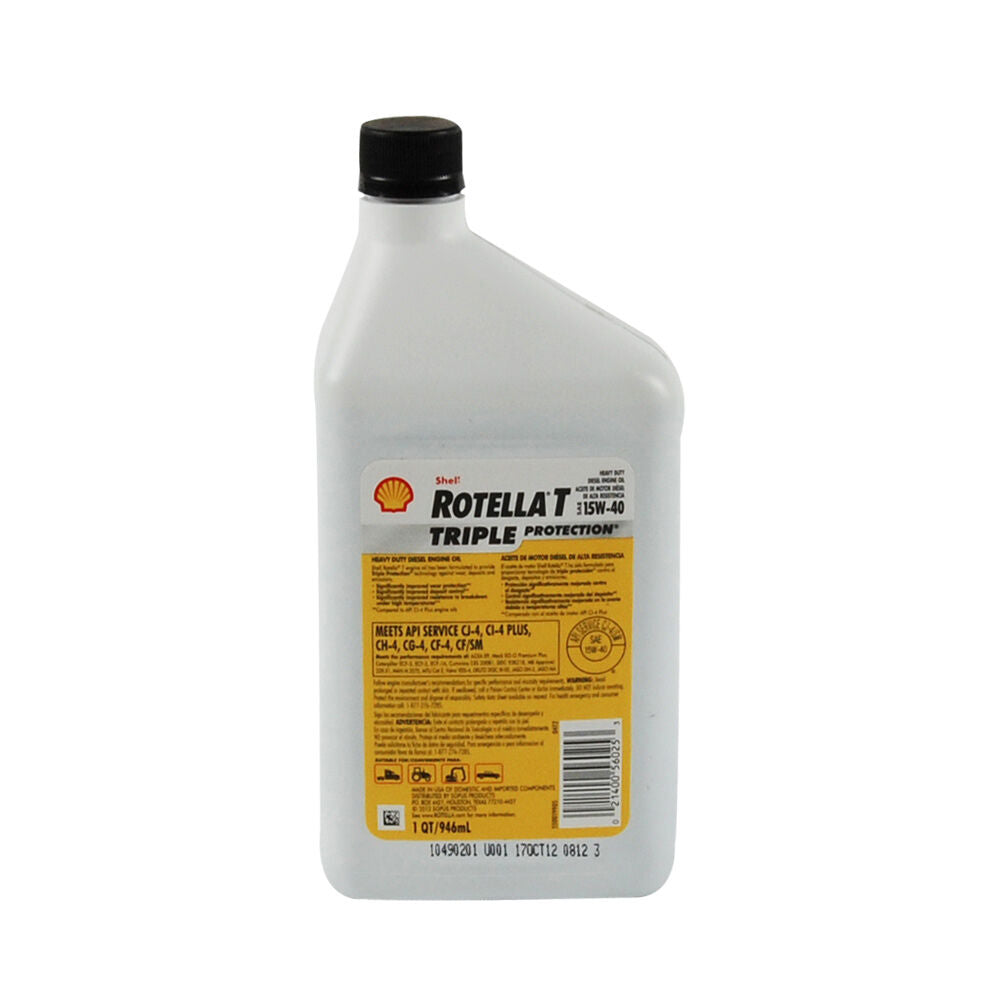 Cub Cadet® SAE 15W-40 Rotella Oil - 32 oz (737-04325QT)