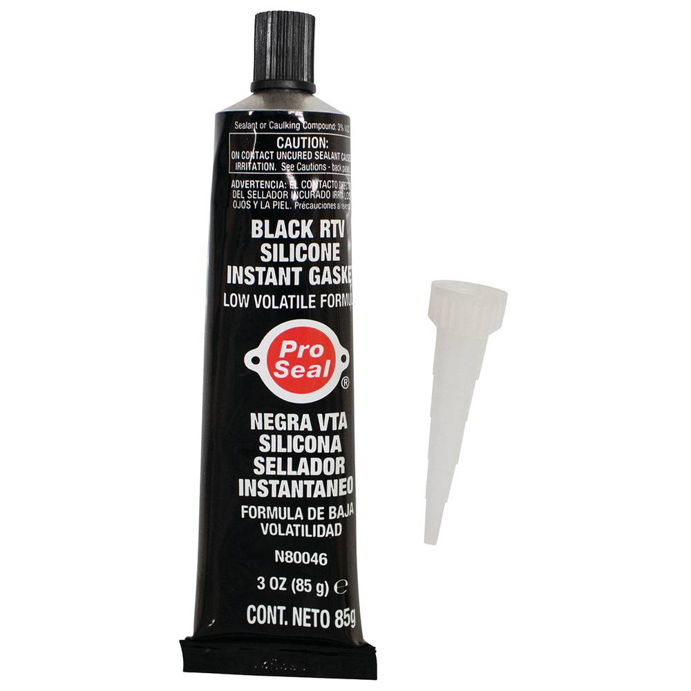 Stens® Black Silicone RTV Instant Gasket (751-414)