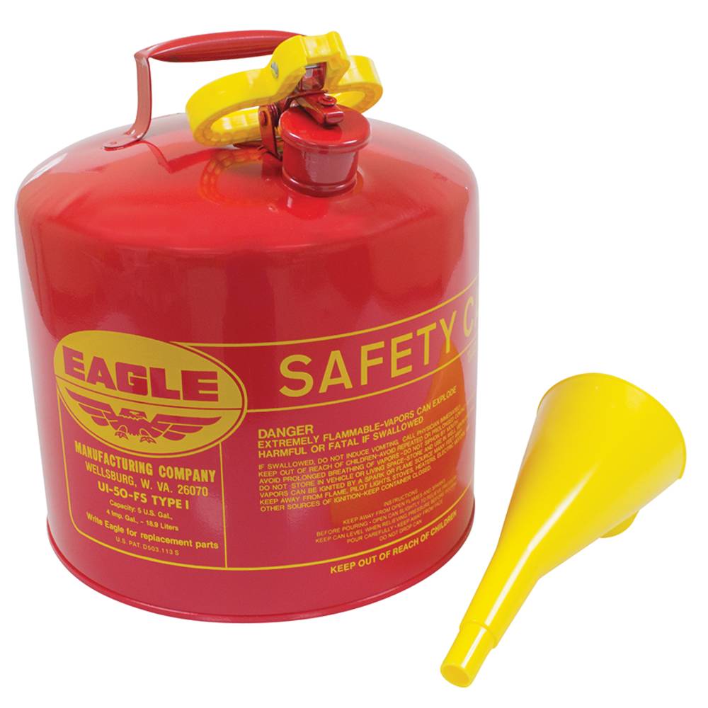 Stens® Eagle Metal Safety Fuel Can (765-188)