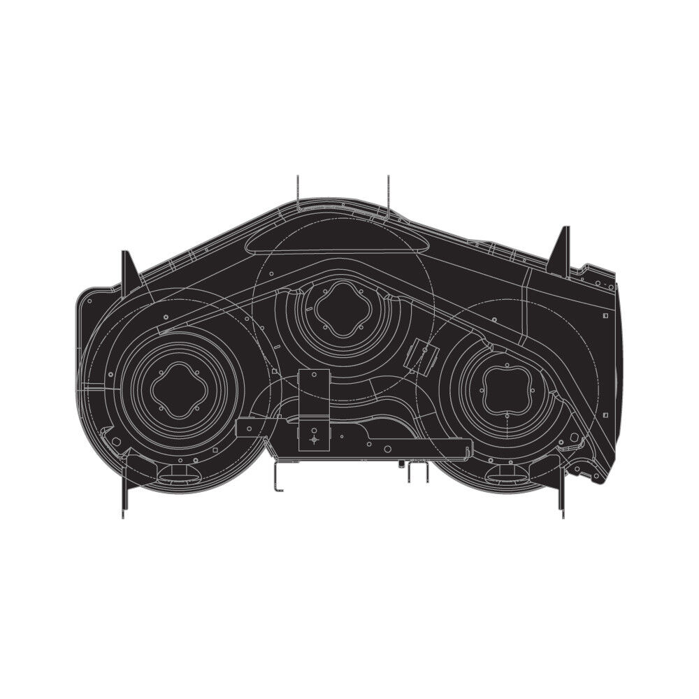 Cub Cadet® 50" Deck Shell (983-04075B-0637)