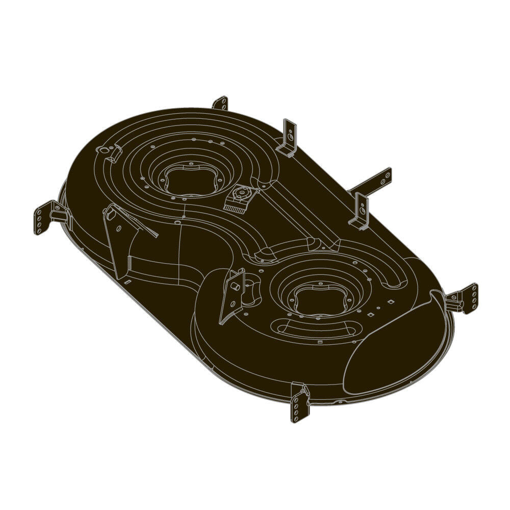 Cub Cadet® 42" Deck Shell (Black Jack) (983-05076A-0691)