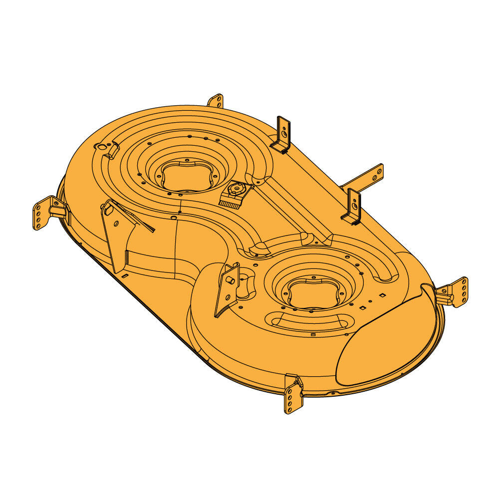 Cub Cadet® 42" Deck Shell (Sears Yellow) (983-05076A-4028)