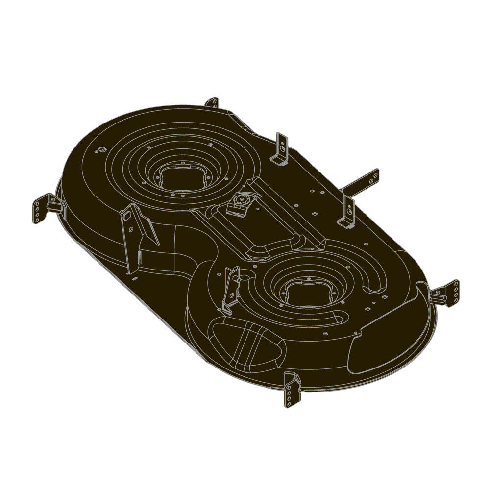 Cub Cadet® 46" Deck Shell (Black Jack) (983-05078B-0691)
