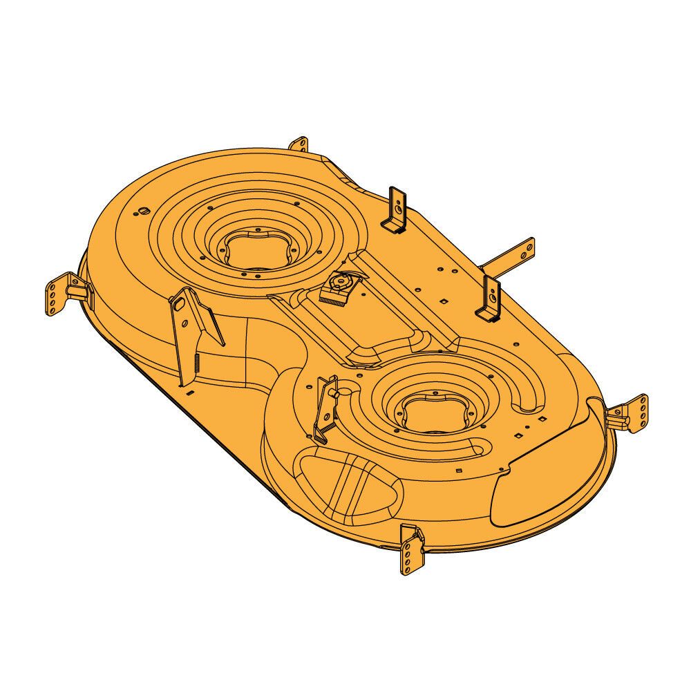 Cub Cadet® 46" Deck Shell (Sears Yellow) (983-05078B-4028)