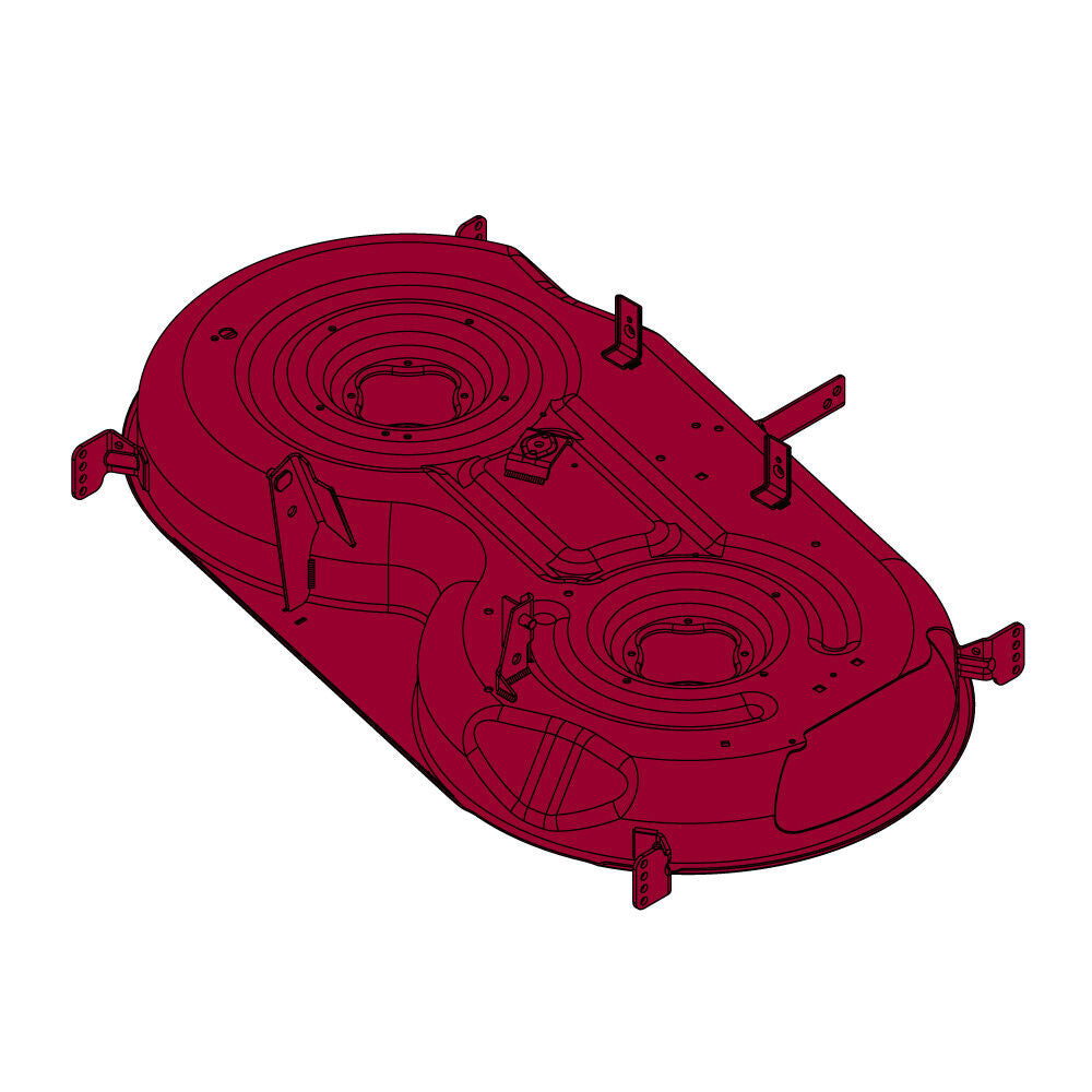 Cub Cadet® 46" Deck Shell (CRAFTSMAN Red) (983-05078B-4044)