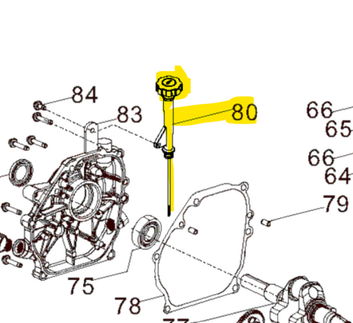 Ariens-Gravely® Snowblower Dipstick (20100319)