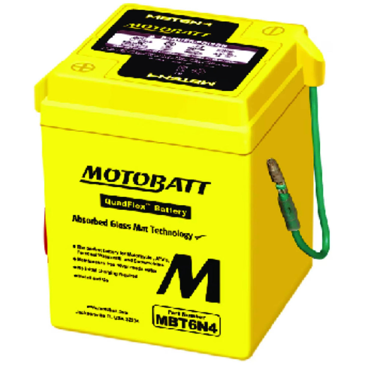 Stens® Motobatt Battery (MBT6N4)
