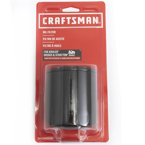 MTD® 491056 Lawn Tractor Oil Filter 52 050 02 - S1 (CMXGZAM201007)