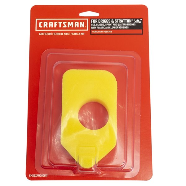 MTD® Foam Air Filter Briggs 698369 (CMXGZAM200011)