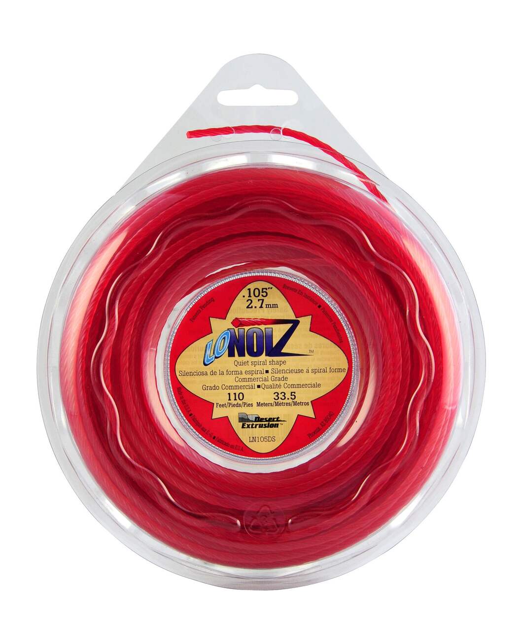 MTD® TRIMMER LINE .105 30 LO NOIZ (LN105PL)